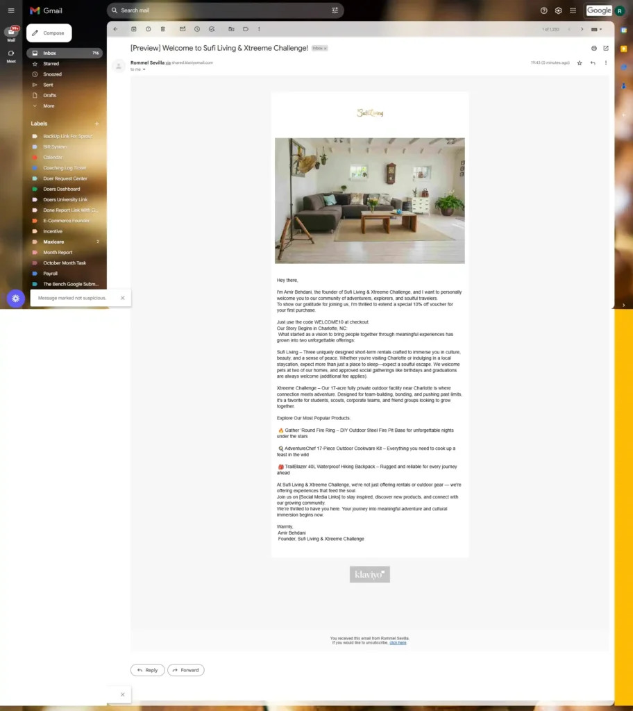 Email Delivered