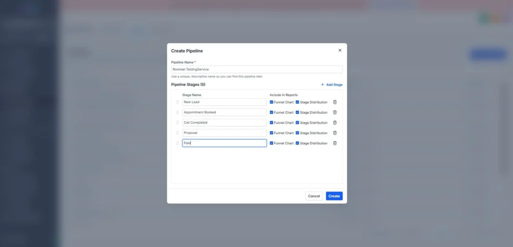 Creating Pipeline
